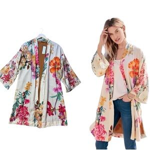 Soft Surroundings Enchanted Orchid Topper in Lotus size S/M NWT